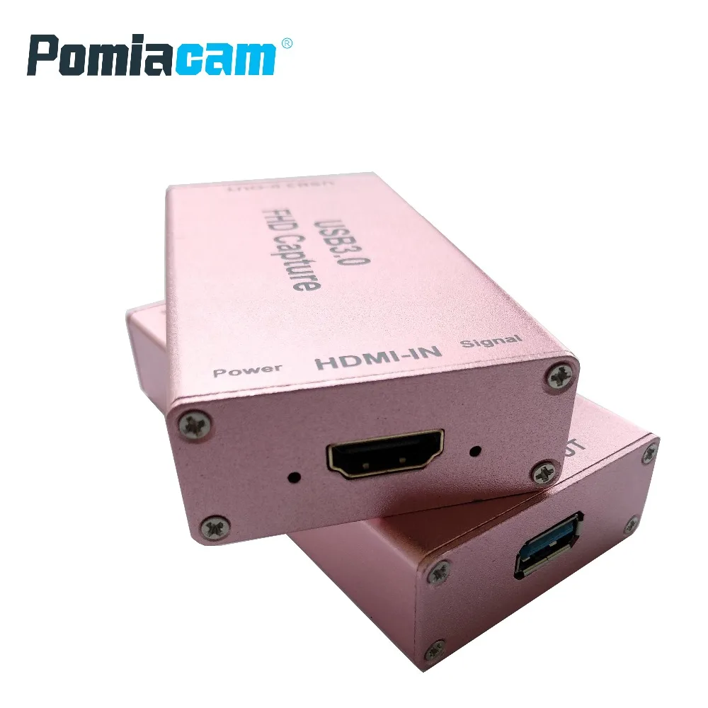 VC30 HDMI IN видео Захват USB3.0 1080P 60FPS карта захвата коробка для Windows Linux IOSX Android системы