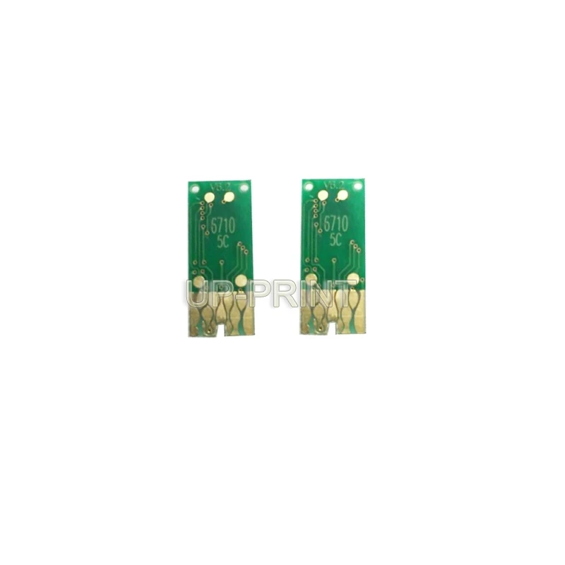 UP 10pcs T6710 one time Waste Ink tank chip for WorkForce Pro WF-5190 5690 4630 4640 5110 5620 M5194 M5694 R4640 R5190 R5690 | Компьютеры