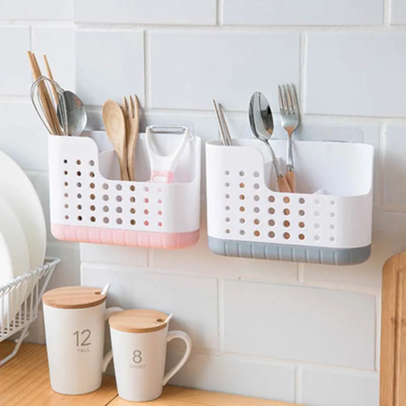 

Wall Mounted type Kitchen spoon chopsticks box plastic chopsticks tube storage box Knife and fork storage holder case container