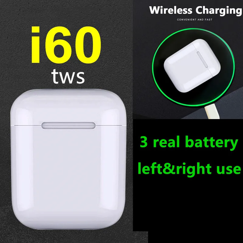€22.77 |I60 TWS Pop up 1: 1 réplica de auricular de Bajo 6D inalámbrico de uso separado para apple e ios pk i3000 i10000 i500 TWS-in Auriculares y cascos from Productos electrónicos on AliExpress 