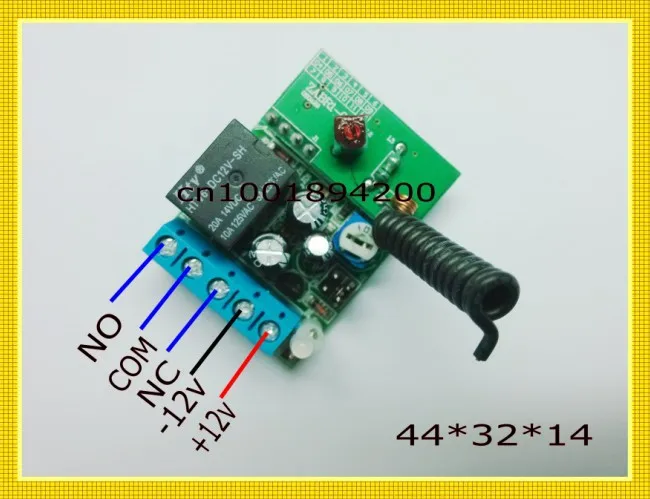 DC12V дверной доступ/энтери Guard Gateway Электрический замок управления беспроводной