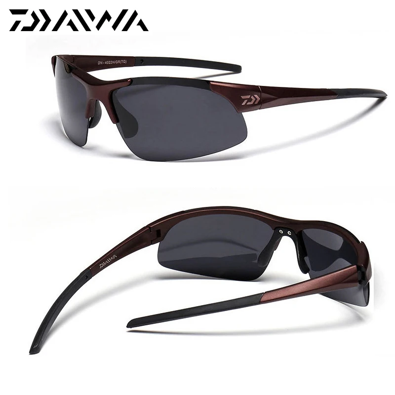 1 пара, 5 цветов, поляризованные солнцезащитные очки Daiwa для рыбалки, мужские и женские очки для рыбалки, очки для езды на велосипеде, очки для спорта на открытом воздухе, Экипировка для мужчин