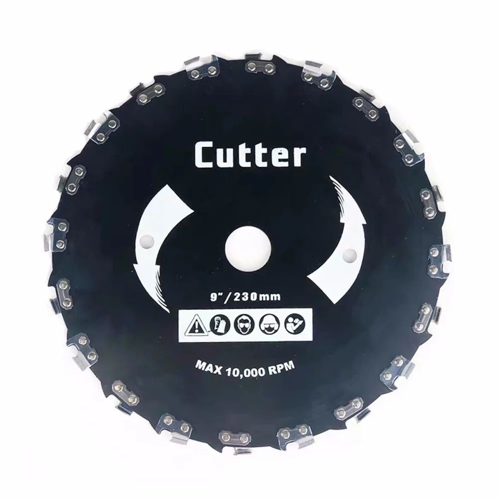 

Mower accessories Grass Trimmer blades General sawing blades Small tree cutter right-angle chain saw blades for household use.