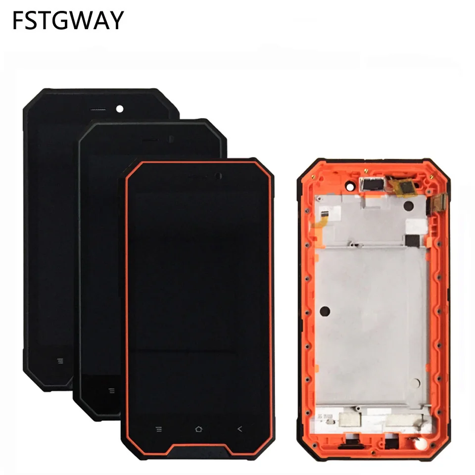 100% оригинал испытания для Blackview BV4000 1280*720 ЖК дисплей + сенсорный экран цифровой