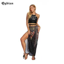 Новинка; Лидер продаж; Модные женские Многослойные Длинные юбки; юбка с эластичной резинкой на талии; богемные черные летние юбки; тонкие Многослойные повседневные юбки