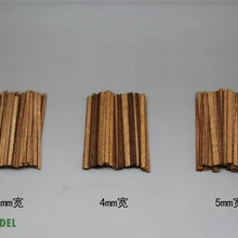 ZHL Sapele деревянные полоски(короткие), 100 штук модель корабля