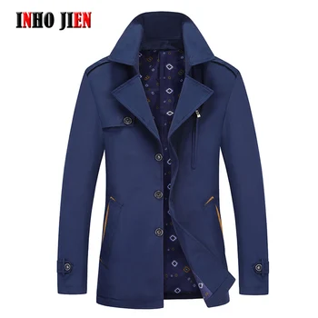 

Autumn Jacket Men Fashion Casual Korean Mens Jackets and Coats Cotton Spring Streetwear Overcoats Male Windbreaker Brand Clothes