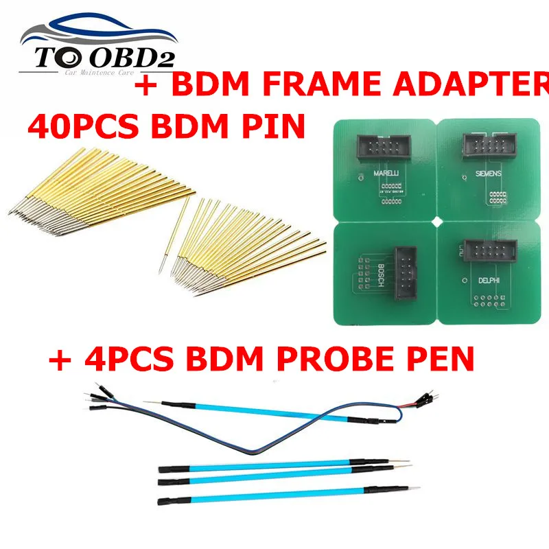

Car ECU chip tool BDM frame pin for 40pcs needles .LED BDM FRAME 4pcs Probe Pens Best For KESS/KTAG/KTM/Fgtech/BDM100