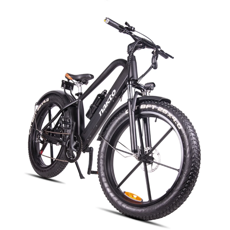 Flash Deal 26inch electric mountain bicycle 48V400W power motor hidden lithium battery 25km/h emtb fat ebike 0