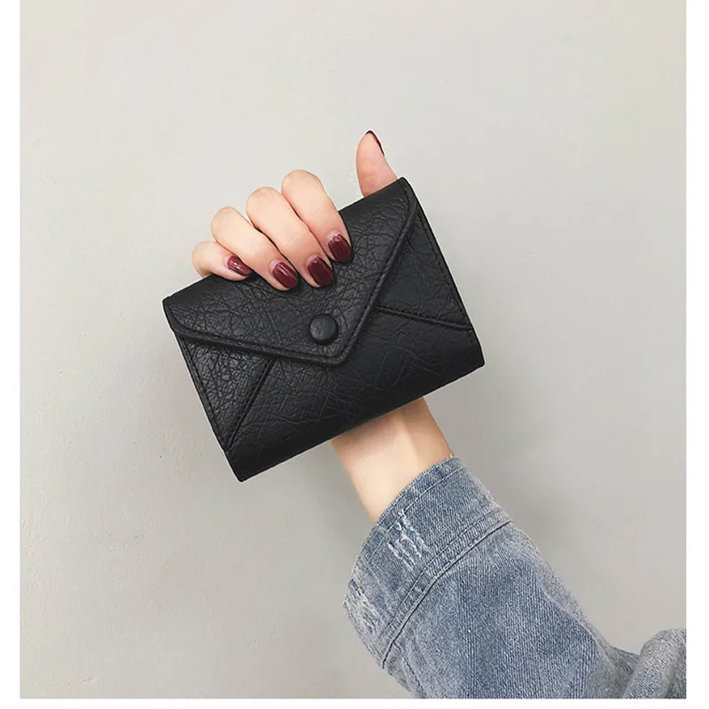

L Luxury brand designer wallet women men Short wallet