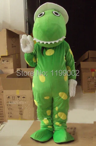 

High quality Dorothy the Dinosaur Mascot Costume terms head material Free shipping