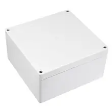 7,4" x 7,28" x 3,9"(190 мм x 185 мм x 100 мм) распределительная коробка из АБС-пластика универсальный корпус проекта