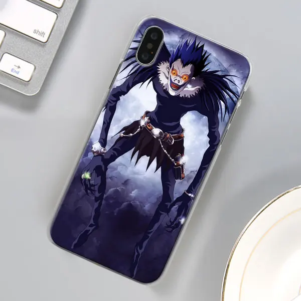 Death Note чехол для телефона для Apple iPhone X XR 7 8 Plus 6 6s Plus XS MAX 11 Pro Max SE чехол для телефона Coque - Цвет: 07