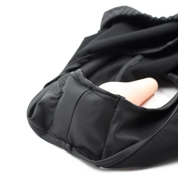 camaTech Strap On Anal Plug Underwear Latex Pants With Anus Dildo Female Vagina Masturbation Chastity Panties Sex Toys For Women 6