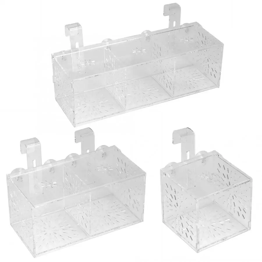 

Aquarium Brine Shrimp Incubator Box Fish Tank Breeding Isolation Box Aquarium Hatchery Incubator Holder