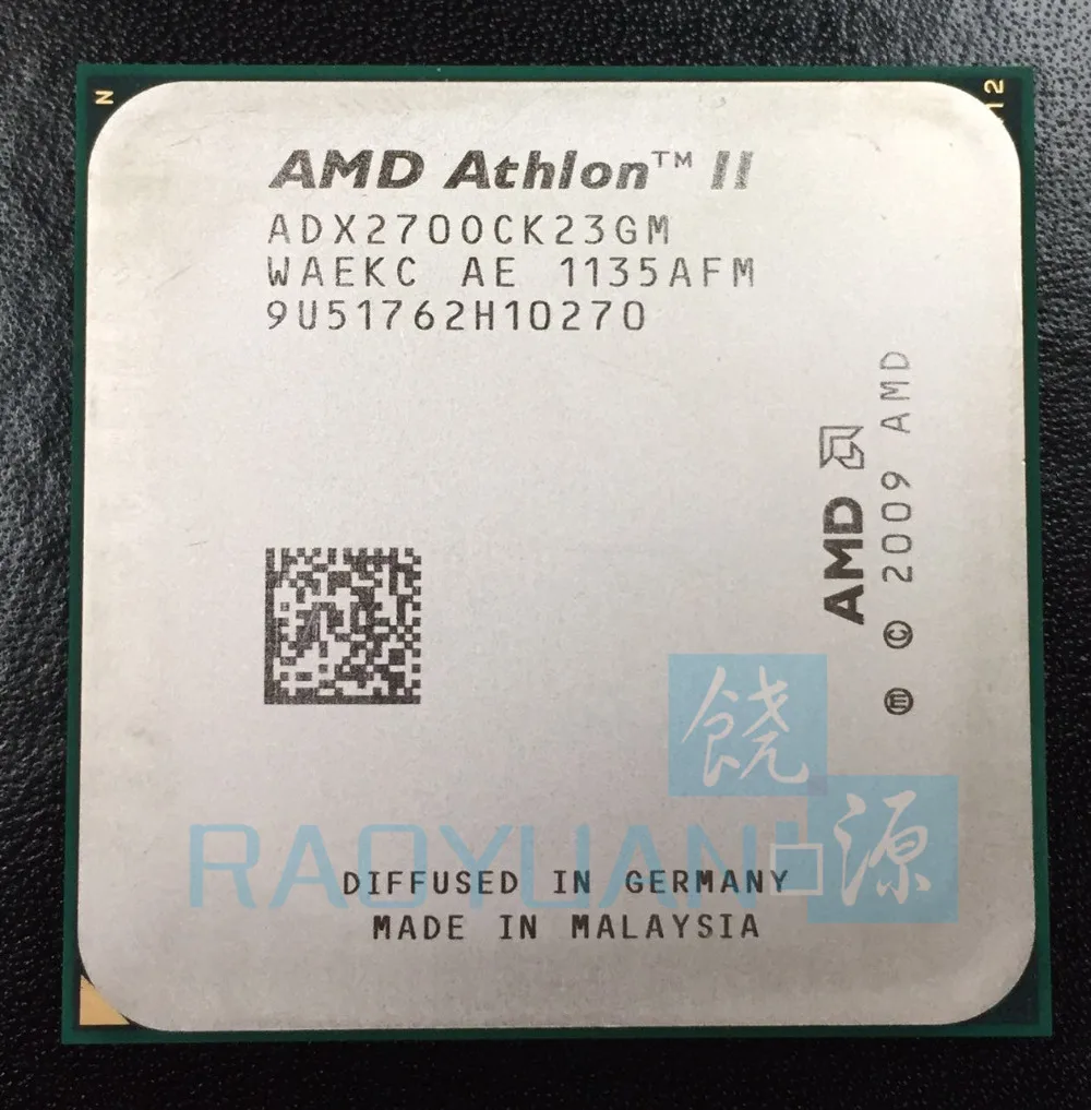 

AMD Athlon X2 270 X2-270 3.4GHz Dual-Core CPU Processor ADX270OCK23GM Socket AM3 938pin