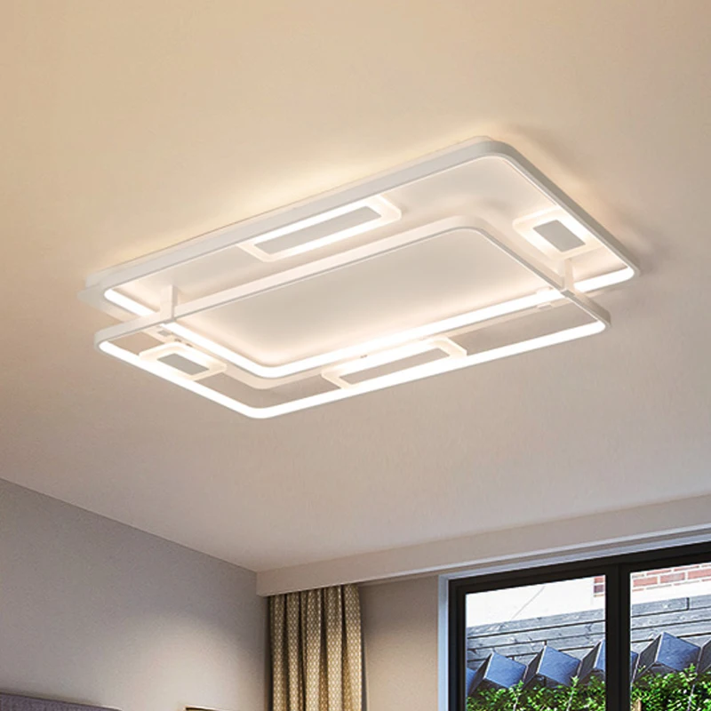 

Modern Simple LED Ceiling Chandeliers For Living room Bedroom Ultra-thin Acrylic Home Deco Lighting Fixtures Chandelier Lights