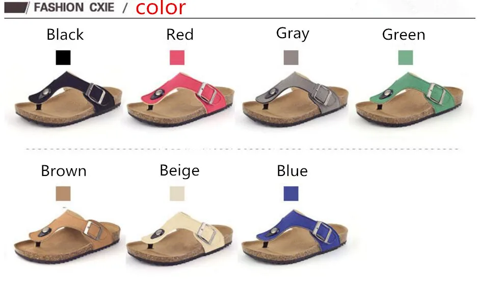 Children cork slippers-17