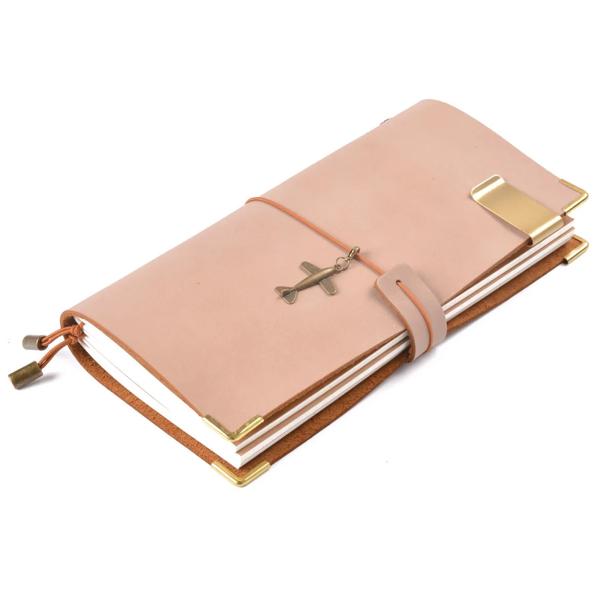 Handnote Genuine Leather Notebook With 3 Inserts PVC Pocket Handmade Travel Journal Pure Fresh Style Diary Sketchbook Planner Handnote Genuine Leather Notebook With 3 Inserts PVC Pocket Handmade Travel Journal Pure Fresh Style Diary Sketchbook Planner