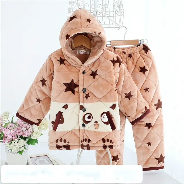 Boys Pajamas Size 10-12 DAUGHTER QUEEN Boys' 4-Piece Cotton Pajama