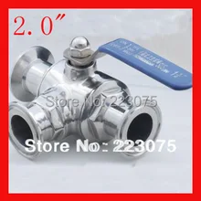 Новое поступление " SS304 нержавеющая сталь T/L порт Три путь зажим руководство быстро установить шаровой клапан трубки установка Homebrewing& Beer