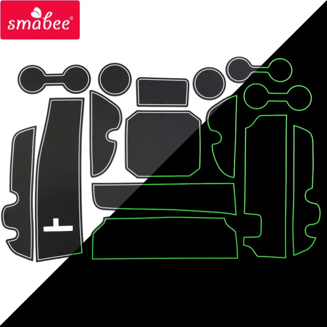 Smabee Anti Slip Gate Slot Mat Rubber Coaster For Toyota Highlander 2014 2019 Xu50 Kluger Accessories Cup Holders Non Slip Pad Pad Pad Pads Doorpad For Cup Aliexpress Toyota Highlander 2022 Non-Slip Door Gate Slot Mats Cup Mat S