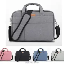 Сумка на плечо для ноутбука, чехол с ручкой для ПК, 1" 15" 15," 17" нейлоновая сумка для Macbook hp lenovo