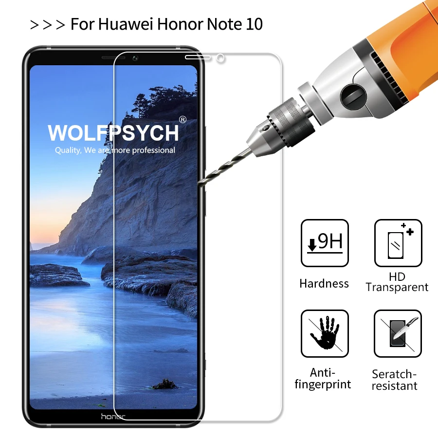 WOLFPSYCH 2.5D Закаленное стекло 9h прозрачный защитный плёнки против царапин экран