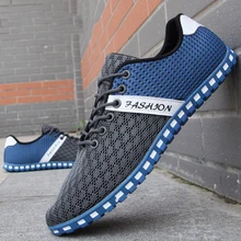 New 2016 Men Shoes Sport Jogging Shoes Casual Men’s Flats Breathable Footwear Spring Summer Male Footwear Drop Shipping