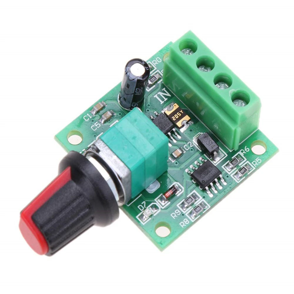 

DC 1.8V 3V 5V 6V 12V 2A PWM Motor Speed Controller Low Voltage Motor Speed Control Switch PWM Adjustable Drive Module