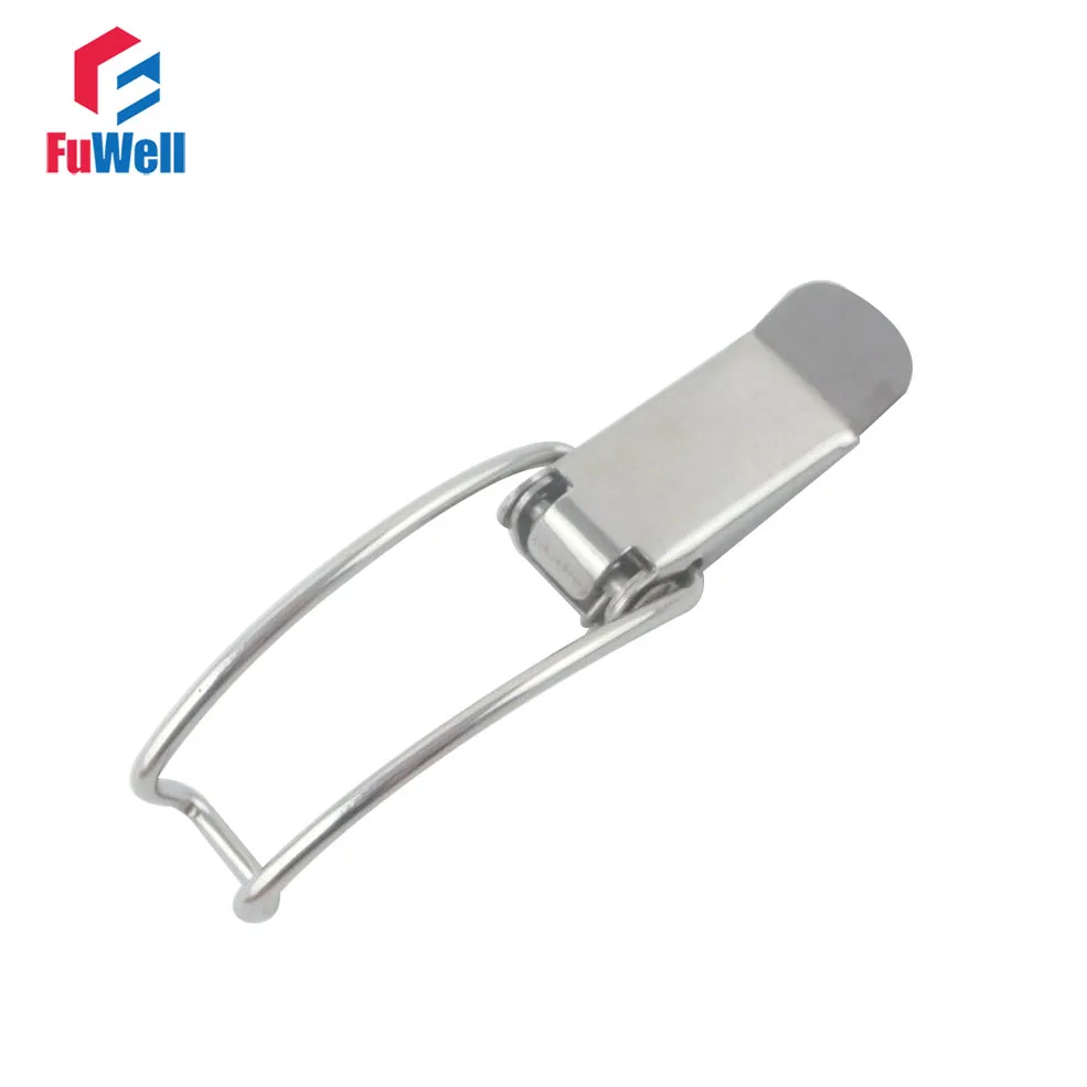 Pestillo para puerta acero inoxidable, 72 x 50 mm, 2 unidades Sourcingmap