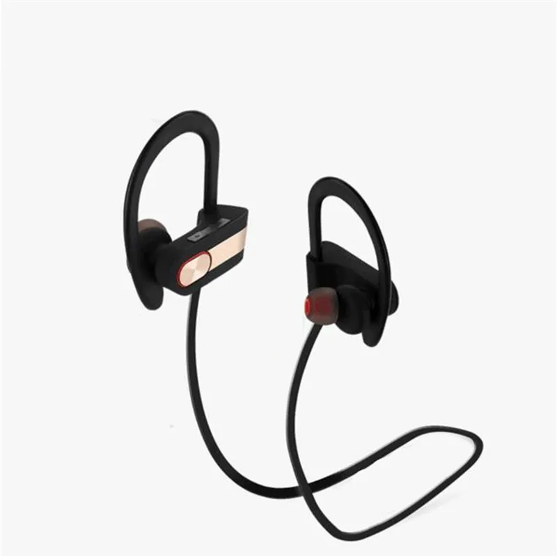 

Cool Top Quality Wireless Bluetooth Headset Bluetooth V4.1 Stereo Sports Running Ear Hook Earphone With Mic for All phones
