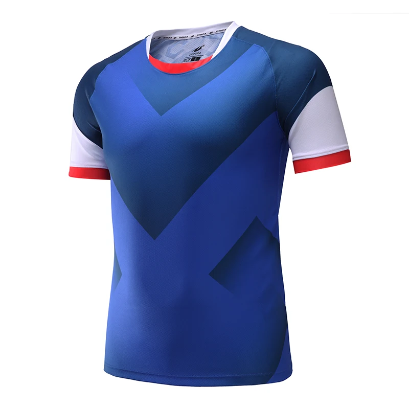 Wholesale cheap custom sublimatiom printing soccer t shirtsoccer t