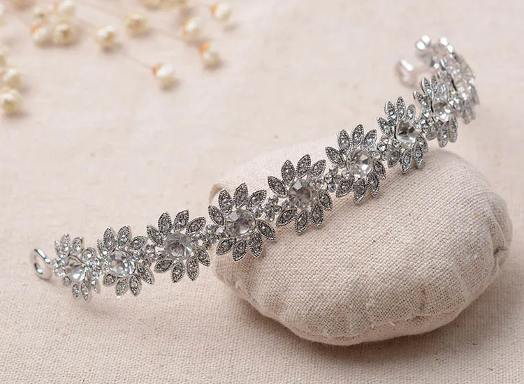 Wedding Crystal Tiara Bridal Flower Girl Prom Party Crown Diamate Headband Piece.jpg (4)