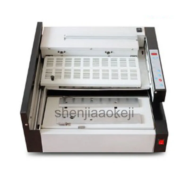 Automatic hot melt binding machine book contract tender envelope electric binding machine A4 paper bookbinder AL
