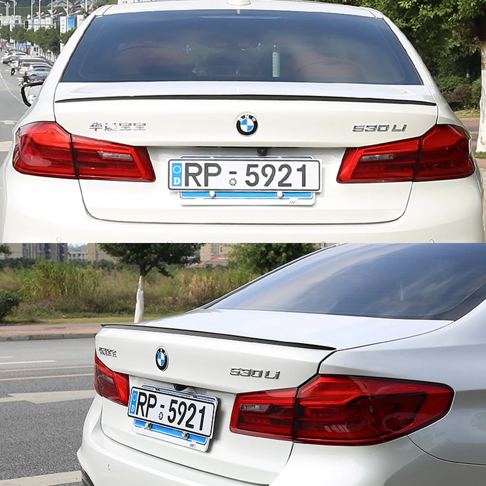 

Car Styling ABS Plastic Unpainted Primer Color Rear Trunk Boot Wing Spoiler For BMW G30 G38 M5 520i 528i 535i 530i 525i Spoiler