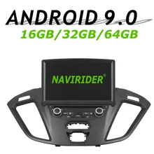 Navirider gps навигация для Ford Transit на заказ сенсорный экран dvd автомобиля android 9,0 64 Гб rom радио bluetooth плеер стерео