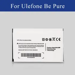 Запасной батарея для Ulefone быть чистый 2000 мАч сменный литий-ионный аккумулятор смартфон Batteria Акку с отслеживанием