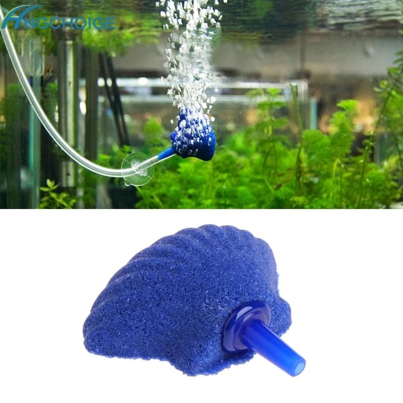 5pcs 6 Pattern Aquarium Bubble Air Stone Diffuser Fish Tank Aerator