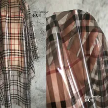 45 см* 130 см/шт. Материал II креативный ТПУ дизайнерский водонепроницаемый тканевый плащ для одежды ветровка кристальная тонкая пленка c