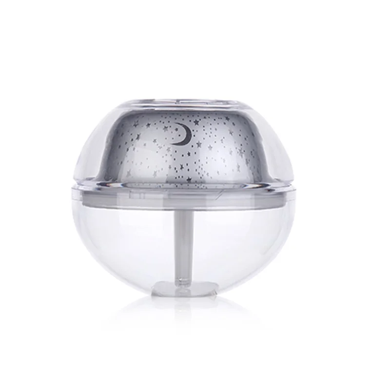 

2018 USB Crystal night lamp projector 500ml air humidifier Desktop Aroma diffuser ultrasonic mist maker LED night light for home