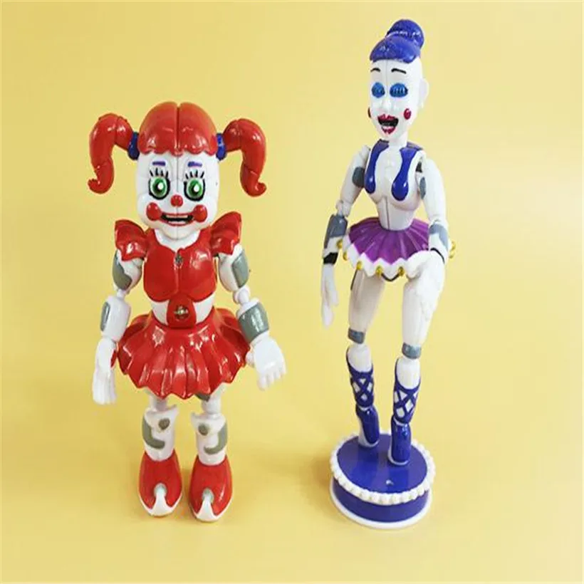 5 шт./компл. аниме Five Night At Freddy фигурка Fnaf для девочек Бонни мишка Фокси ПВХ модель