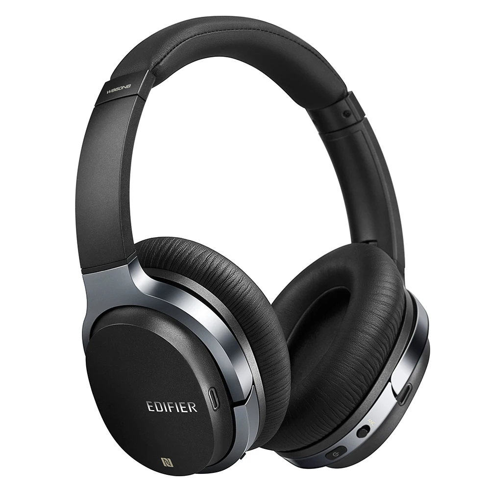 

EDIFIER W860NB ANC Noise Cancelling Bluetooth Headphone Smart Touch Wireless Over-Ear Bluetooth 4.1 Headset Support NFC Apt-X