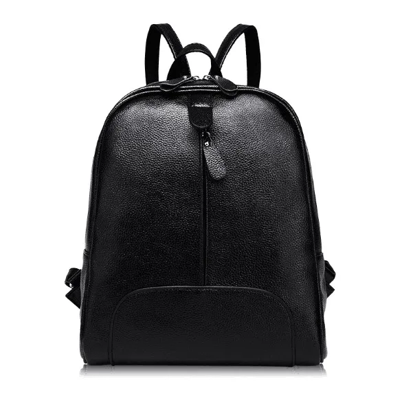 Классический женский рюкзак из спилка для отдыха на открытом воздухе, большая школьная сумка
