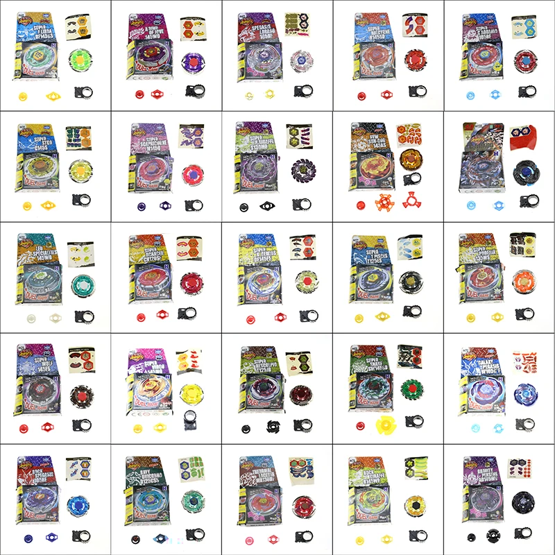 1Pcs Beyblade Metal Fusion 4D Freies Beyblades System Battle Metal Top Fury Masters Without Launcher Children