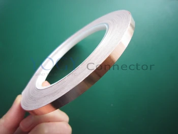 

1x 15mm*30M*0.06mm Single Side Self-Adhesive Copper Foil Tape for Magnetic Radiation Electromagnetic Wave EMI Shielding Guitar