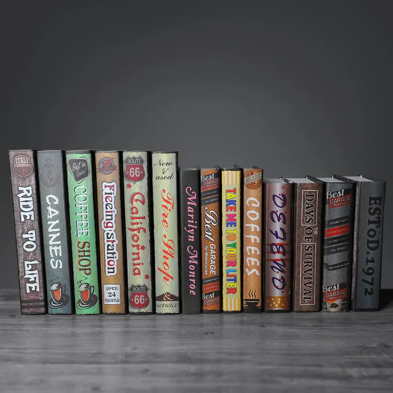 الزمن القديم حنين ريترو نموذج محاكاة خزانة الدعائم كتاب كتاب الديكور الحلي شريط واحد وهمية نافذة الزمن القديم حنين ريترو نموذج محاكاة خزانة الدعائم كتاب كتاب الديكور الحلي شريط واحد وهمية نافذة