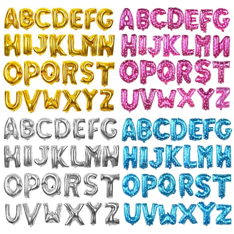 Воздушные шары 16 дюймов с днем рождения из розовой золотой фольги буквенные