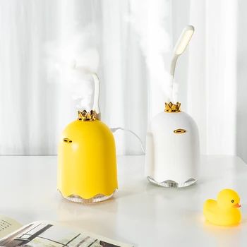 

Ultrasonic Air Humidifiers USB Mini Air Purifier Essential Aromatherapy Diffuser With Colorful Light Mist Maker For home Car