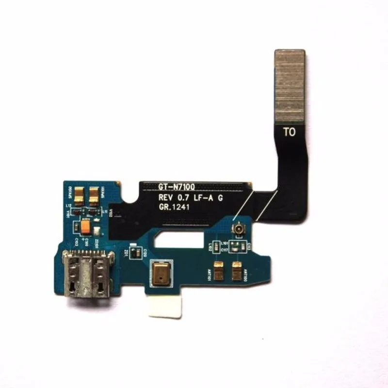 Оригинальный USB зарядное устройство док порт разъем гибкий кабель лента для Samsung